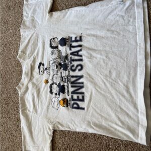 Third Street White Graphic Tee